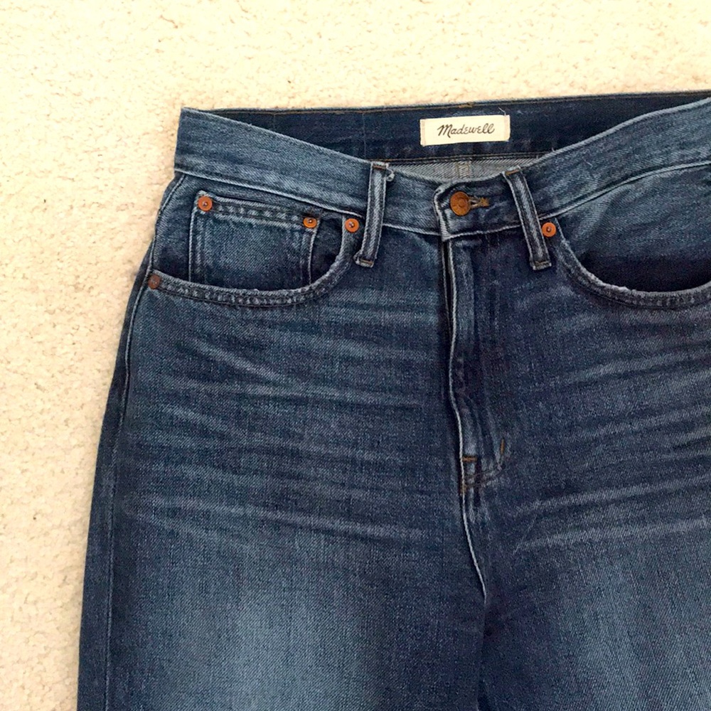 Madewell jeans - curvy fit “the momjean”